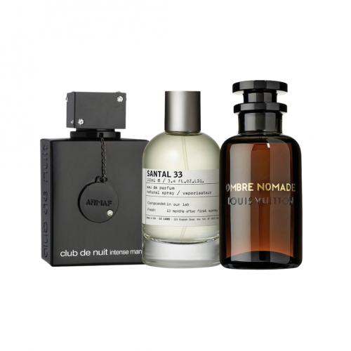 COMBO FINAL EXCLUVE CLUB DE NUIT, SANTAL 33, OMBRE NOMADE