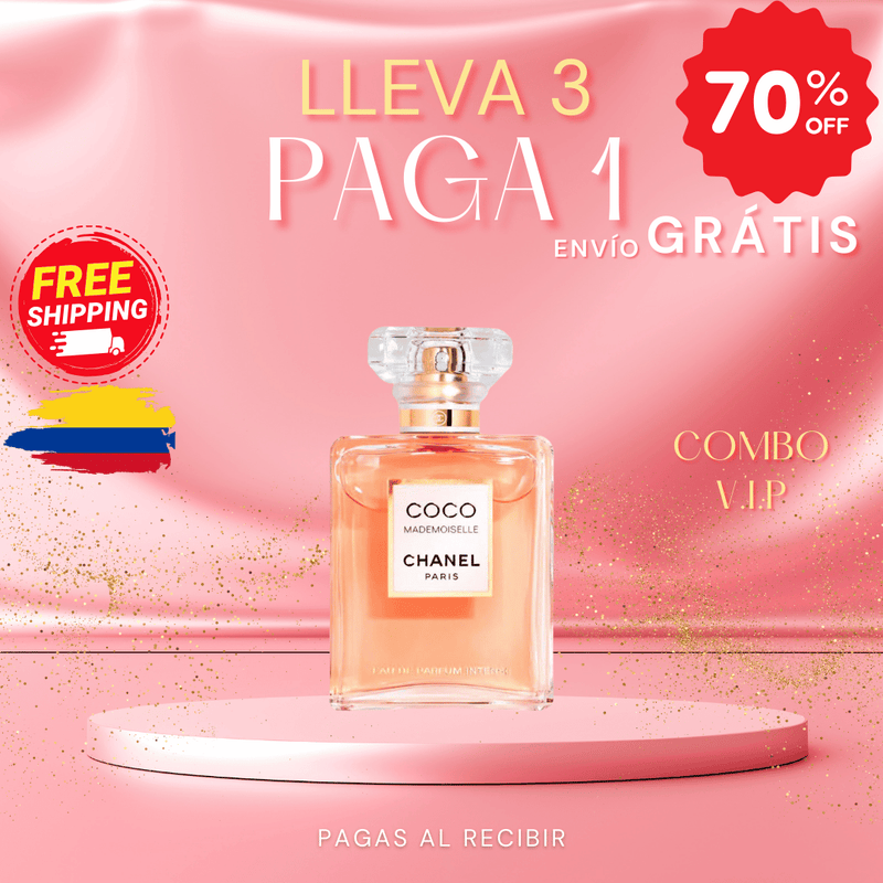 MEGA COMBO PARA DAMA 3 PERFUMES SUPER TOP