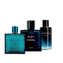 SUPER COMBO SEXY MEN , SAUVAGE, EROS MEN Y BLEU CH