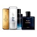 Mega Combo 4 x 1 , One Millon, Sauvag, Bleu y 212 V.I.P