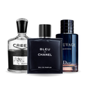 Preventa Black Friday – Compra 1, Llévate 3 | Creed Aventus, Bleu de Chanel, Dior Sauvage 100ml