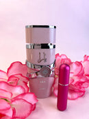 Super Kit lattafa yara Perfume, crema, perfumero y splash