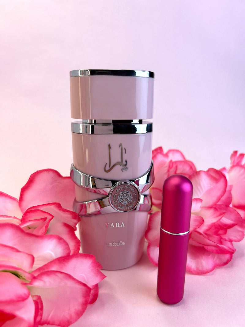 Super Kit lattafa yara Perfume, crema, perfumero y splash