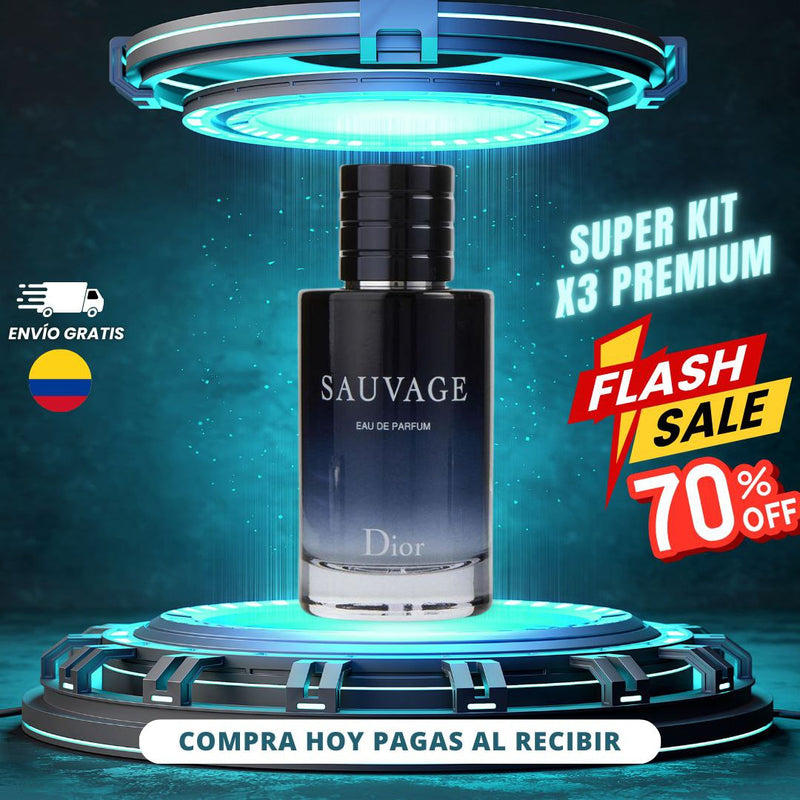 Combo Premium X3 Hombre